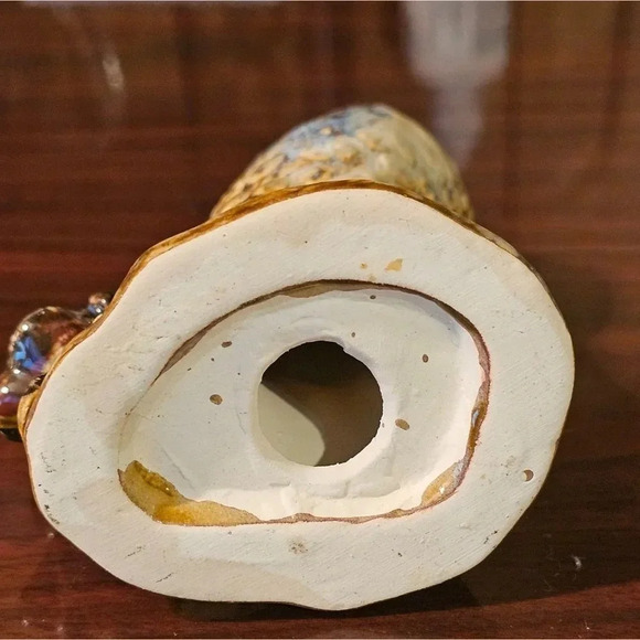 Hand-Crafted Glazed Ceramic Rooster Figurine Farmhouse Kitchen - Picture 9 of 9